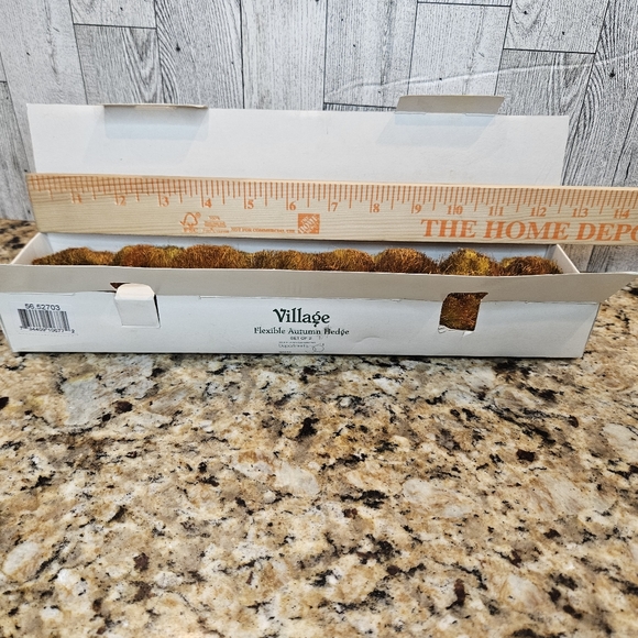 Dept 56 Flexible Autumn Hedges Set of 2 in box  Retired Collectible Holiday 1998 - Picture 8 of 15